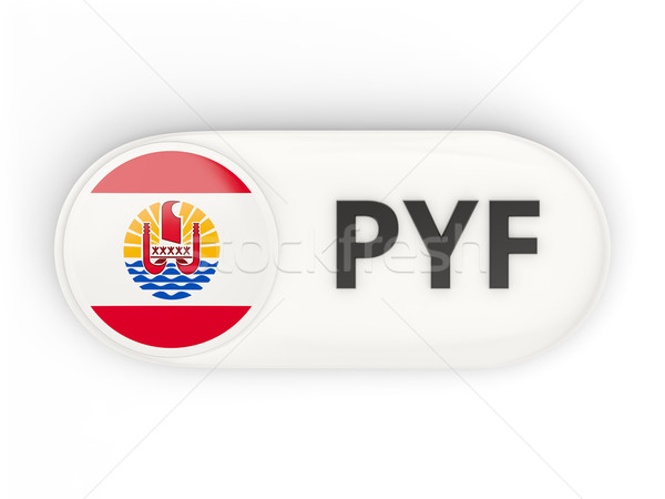 Ikon zászló francia Polinézia iso kód Stock fotó © MikhailMishchenko