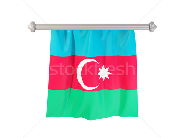 Pennant with flag of azerbaijan Stock photo © MikhailMishchenko