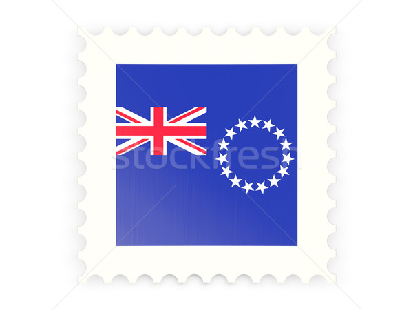 Postage stamp icon of cook islands Stock photo © MikhailMishchenko
