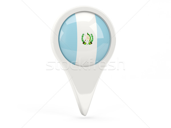 Round flag icon of guatemala Stock photo © MikhailMishchenko