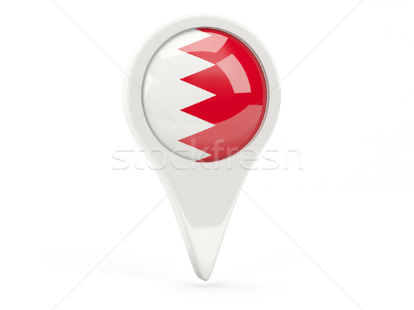 Round flag icon of bahrain Stock photo © MikhailMishchenko