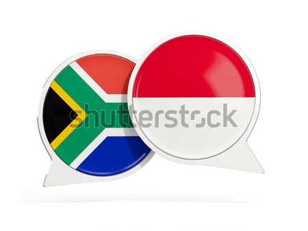Knop vlag Seychellen metaal frame reizen Stockfoto © MikhailMishchenko