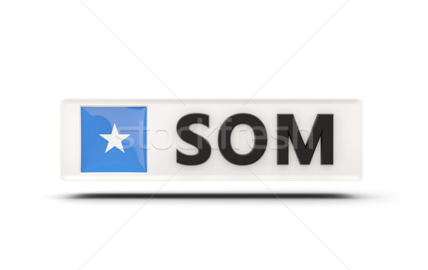 Tér ikon zászló Szomália iso kód Stock fotó © MikhailMishchenko