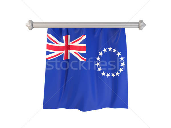 Pennant with flag of cook islands Stock photo © MikhailMishchenko