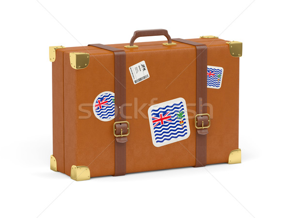 Suitcase with flag of british indian ocean territory Stock photo © MikhailMishchenko