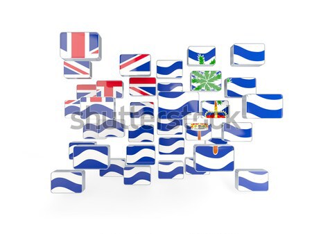 Flag of british indian ocean territory Stock photo © MikhailMishchenko