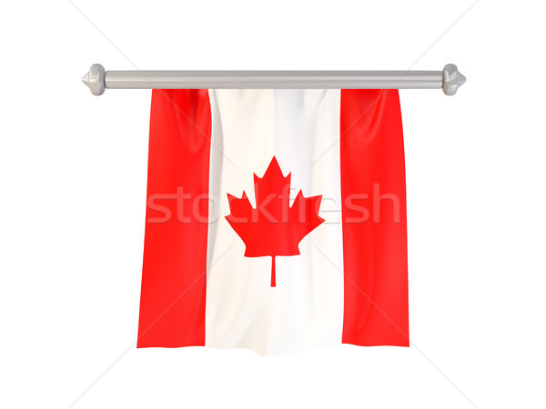 Pennant with flag of canada Stock photo © MikhailMishchenko