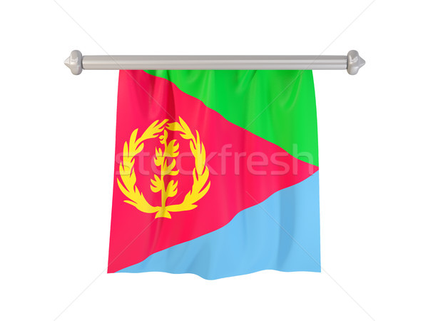Pennant with flag of eritrea Stock photo © MikhailMishchenko