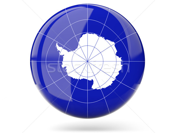 Round icon with flag of antarctica Stock photo © MikhailMishchenko