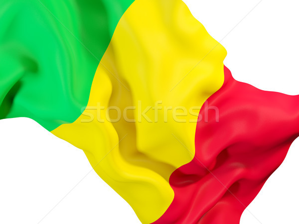 Waving flag of mali Stock photo © MikhailMishchenko