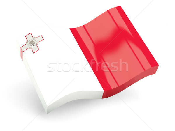 3d flag of malta Stock photo © MikhailMishchenko