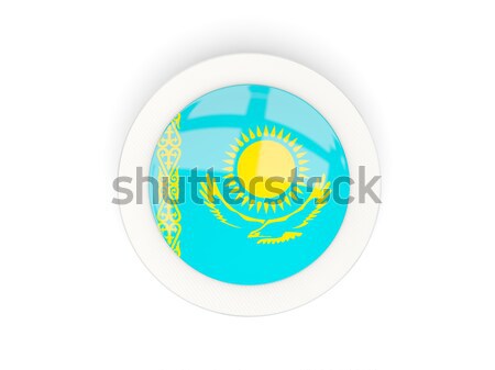 Foto stock: ícone · bandeira · Palau · isolado · branco · viajar