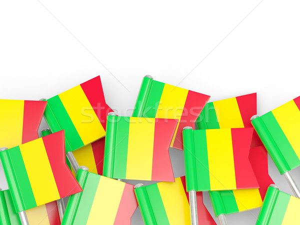 Flag pin of mali Stock photo © MikhailMishchenko
