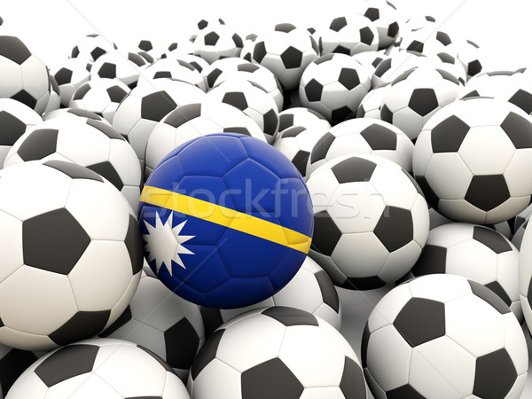 Fotbal pavilion Nauru vară Imagine de stoc © MikhailMishchenko