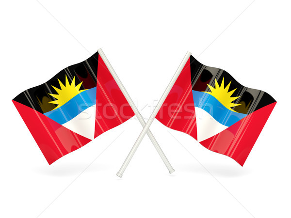 Flag of antigua and barbuda Stock photo © MikhailMishchenko