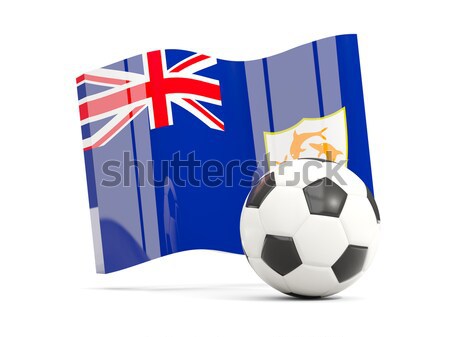 Bandera Nueva Zelandia fútbol equipo país Foto stock © MikhailMishchenko