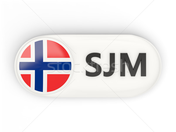 Round icon with flag of svalbard and jan mayen Stock photo © MikhailMishchenko