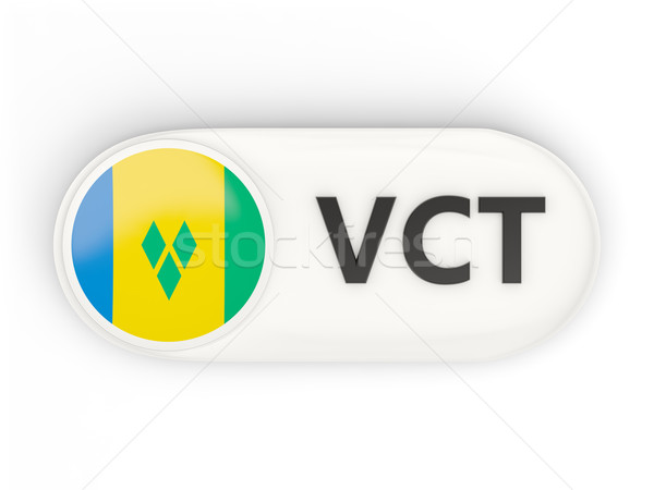 Round icon with flag of saint vincent and the grenadines Stock photo © MikhailMishchenko
