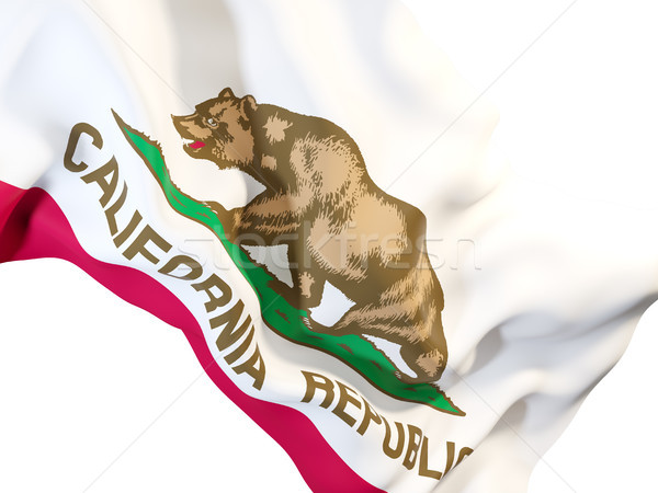 [[stock_photo]]: Californie · pavillon · États-Unis · locale · drapeaux