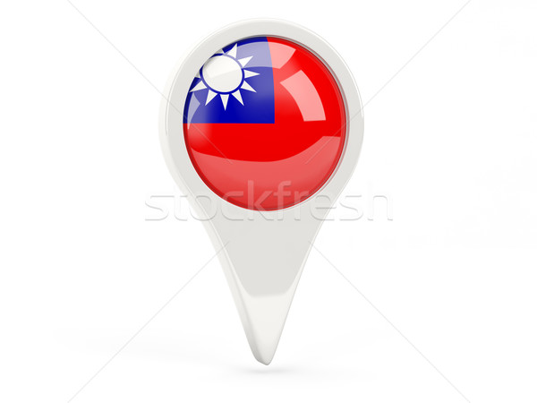 Round flag icon of republic of china Stock photo © MikhailMishchenko