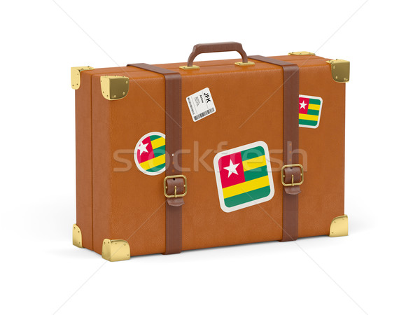 Suitcase with flag of togo Stock photo © MikhailMishchenko