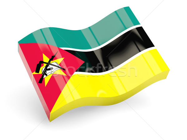 3d flag of mozambique Stock photo © MikhailMishchenko