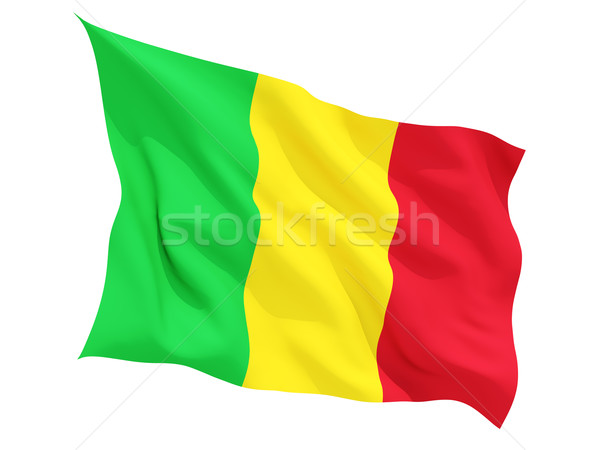 Waving flag of mali Stock photo © MikhailMishchenko
