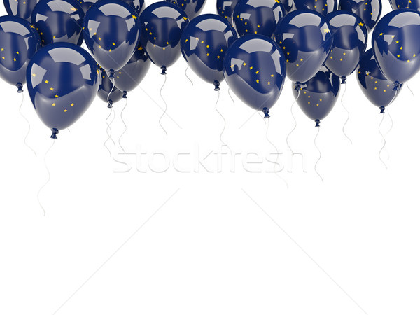 [[stock_photo]]: Ballons · cadre · pavillon · Alaska · États-Unis · locale