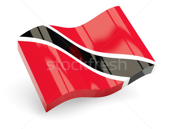 3d flag of trinidad and tobago Stock photo © MikhailMishchenko