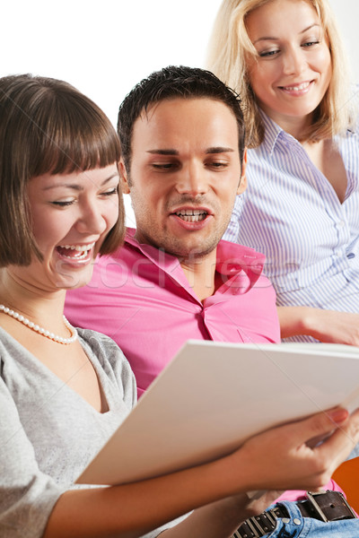 Amusing book Stock photo © MikLav