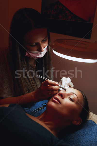 Stock photo: Permanent Makeup For Eyebrows
