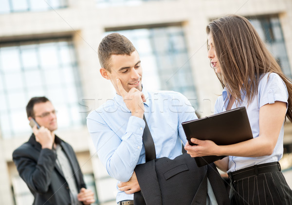 Stock photo: Business Talk