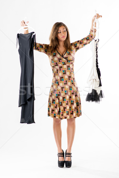 Choosing Dresses Stock photo © MilanMarkovic78