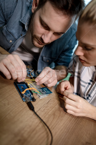 Stock photo: They Have A Passion For Science