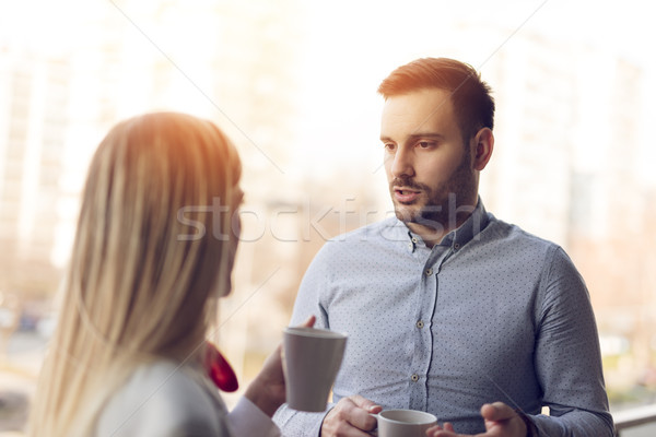 They Always Find The Time To Strategize Stock photo © MilanMarkovic78