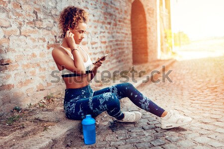 Running Is The Best Idea For End Of The Day Stock photo © MilanMarkovic78
