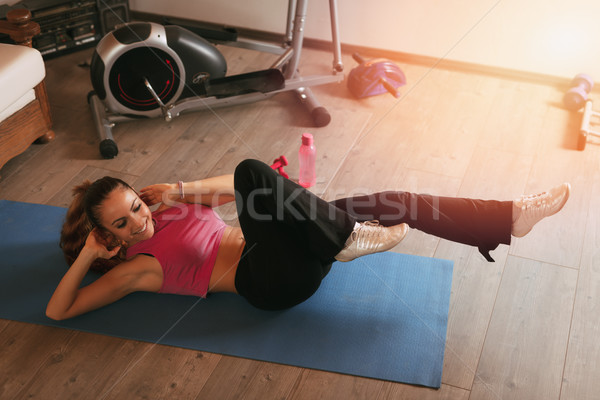 Fitness Girl Stock photo © MilanMarkovic78