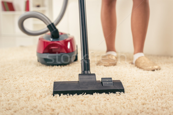 Vacuuming Carpet Stock photo © MilanMarkovic78