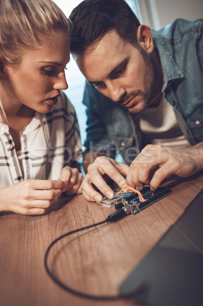 They Have A Passion For Science Stock photo © MilanMarkovic78