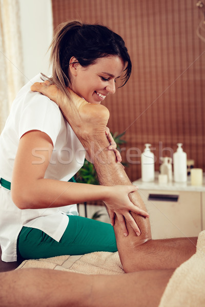 Legs Massage Stock photo © MilanMarkovic78