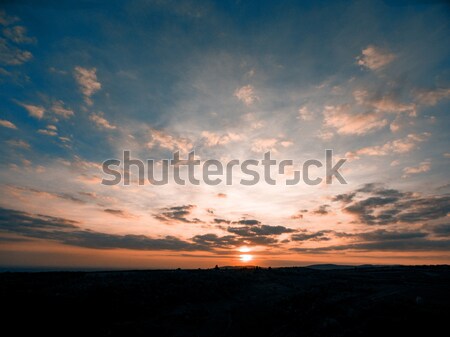 Colorful Sunset Sky  Stock photo © MilanMarkovic78