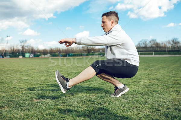 Morning Stretching Stock photo © MilanMarkovic78