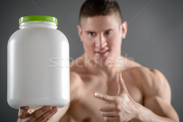 Excellent Food For Bodybuilder Stock photo © MilanMarkovic78
