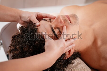 Facial Massage Stock photo © MilanMarkovic78