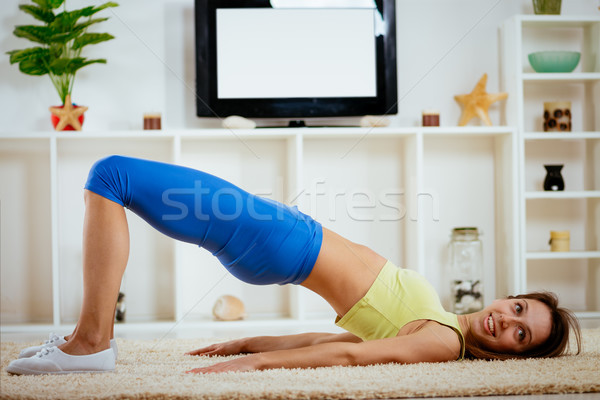 Determined To Get Slimmer Stock photo © MilanMarkovic78