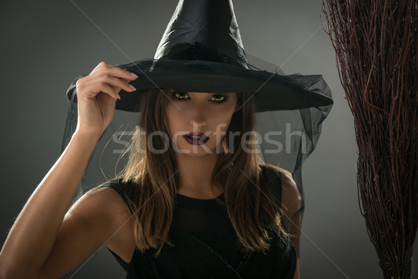 Halloween Witch Stock photo © MilanMarkovic78