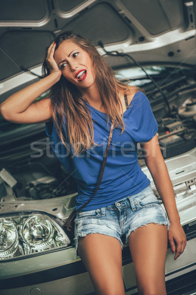 Car Trouble Stock photo © MilanMarkovic78