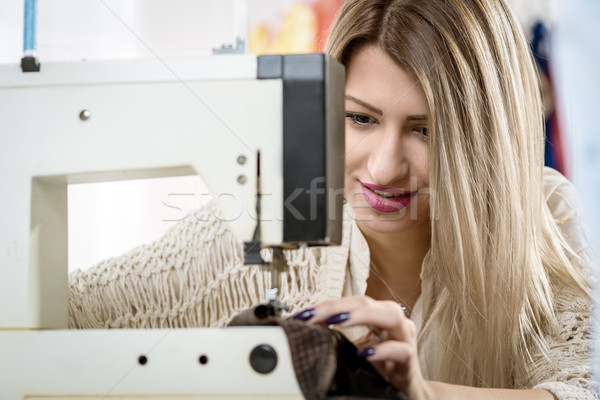 Young Woman Tailor Stock photo © MilanMarkovic78