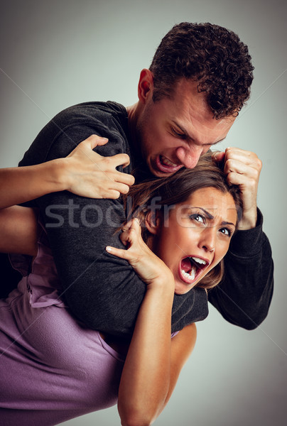 Domestic Violence Stock photo © MilanMarkovic78