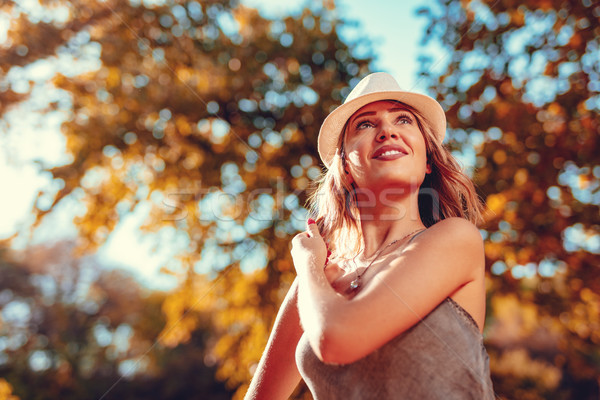 Enjoing In The Forest Stock photo © MilanMarkovic78